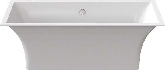 Ванна из литьевого мрамора 170х80 Мадрид BAS ВА00006 белая