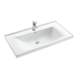Раковина керамическая 100 MIRSANT Deep 100/2 УТ000098893
