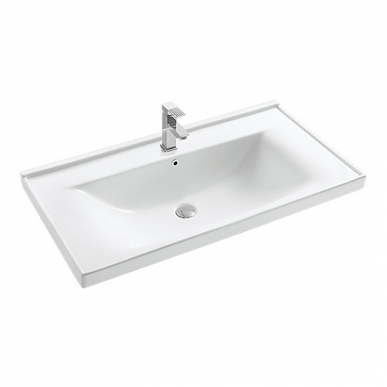 Раковина керамическая 100 MIRSANT Deep 100/2 УТ000098893