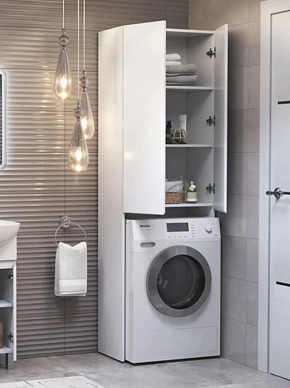 Шкаф над стиральной машинкой Vigo Wing 64 shnr.WIN.64.2D белый