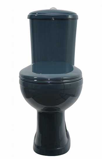 Унитаз-компакт Оскольская Керамика "Дора-Антивсплеск", зеленый