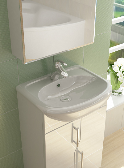 Тумба напольная с раковиной 50 см Vigo Grand 500 (раковина Уют 50)