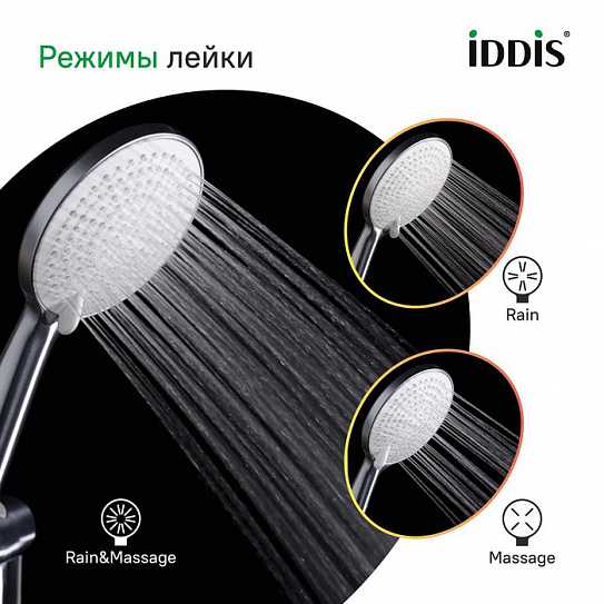 Лейка для душа Iddis Optima Home OPH3FBCi18
