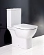 Сиденье быстросъемное дюропласт soft close металлическое крепление Belbagno LAGO  BB128SC