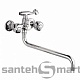 Смеситель для ванной Ledeme Н26 L2726 + L7128S