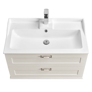 Тумба без раковины Акватон Леон 80 Дуб белый 1A186301LBPS0