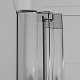 Душевая дверь в нишу Cezares ELENA B-11 ELENA-W-B-11-60+60-C-Cr