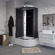 Душевая кабина 120х90х215 Niagara Eco E120/90/40L/TN высокий поддон 40см стекло тонированное
