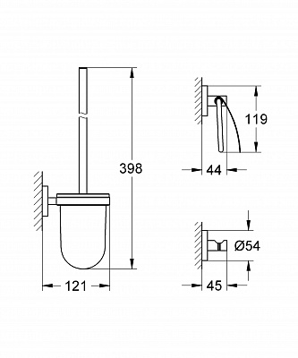 Набор аксессуаров Grohe Essentials