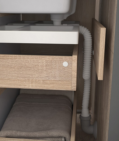 Тумба с раковиной Vigo GRANI 600-0-2