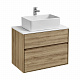 Тумба под накладную раковину Aquaton Либерти 75 дуб эльвезия 1A279501LYC70