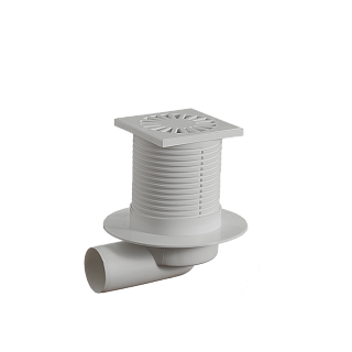 Трап горизонтальный регулир.с пласт. реш. 10х10 ТО3110  ОРИО