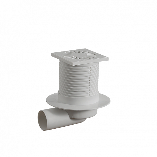 Трап горизонтальный регулир.с пласт. реш. 10х10 ТО3110  ОРИО