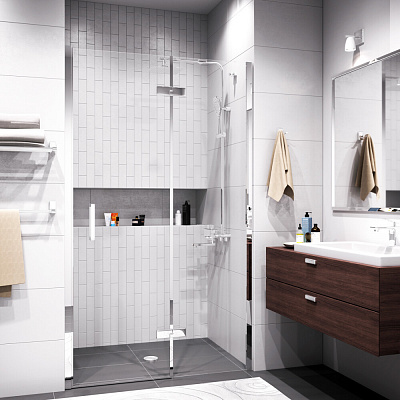 Душевая дверь WasserKraft Aller 120*200 10H05R