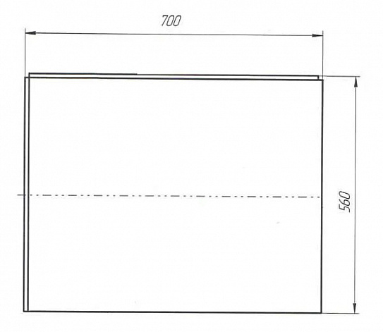 Панель торцевая 1Marka FLAT 70L