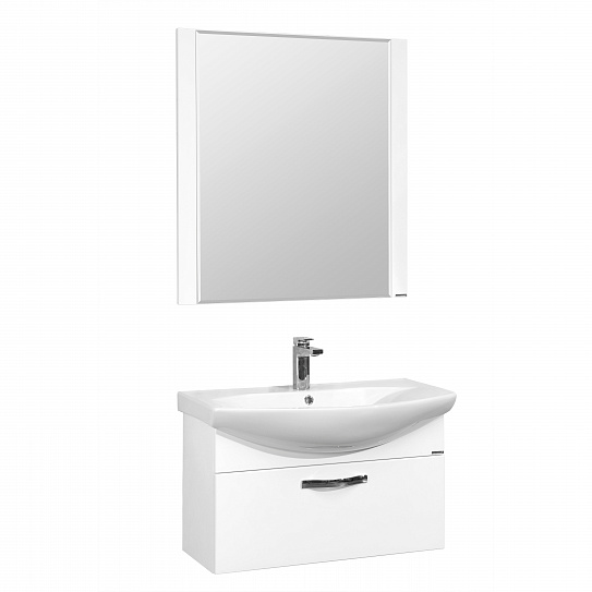 Тумба под раковину Акватон Ария 80 белый 1A141701AA010