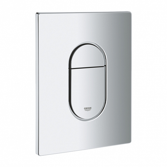 Инсталляция для унитаза GROHE Rapid SL 3 в 1  с панелью смыва Arena Cosmopolitan овальная кнопка хром 39702000H