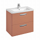 Тумба с раковиной Roca The Gap Original 70 2 ящика ZRU9307838, терракота