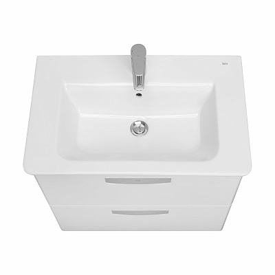 Тумба под раковину Roca The Gap 70 белый матовый ZRU9302733