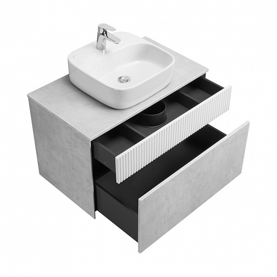 Тумба под накладную раковину AQUATON Марбл 80 1A276201MH4C0