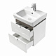 Тумба с раковиной Aquaton Скай PRO 60 белый глянец 1A238201SY010