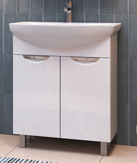 Тумба под раковину Vigo Callao 600-2-0 (под умывальник Балтика 60) tn.CAL.BAL.60.2D