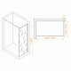 Душевая перегородка RGW WA-002 700