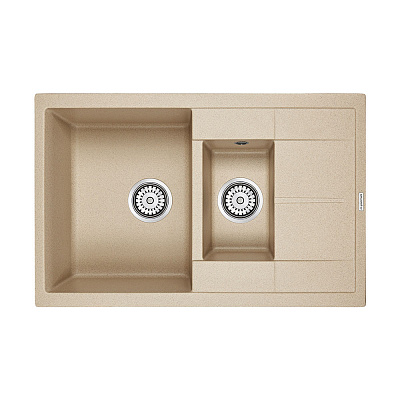 Мойка для кухни кварцевая Paulmark Feste PM237850-QU