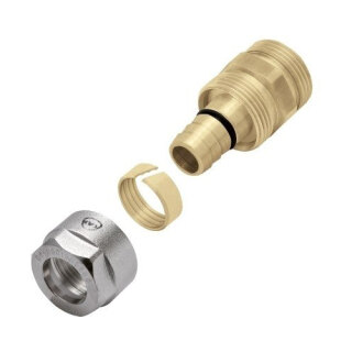 Соединитель свинчиваемый с наружной резьбой 18x2,5 G1/2 PLATINUM 9007.44