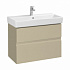 Тумба под раковину Roca Oleta 80 капучино, 2 ящика, A857640515