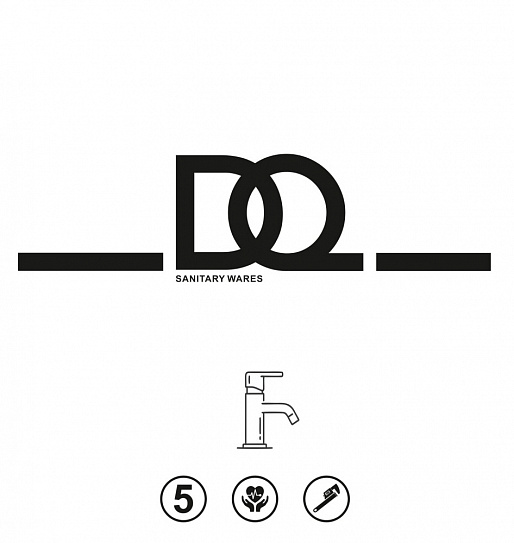 Душевая система со смесителем DQ Dortmund DA1713705 черный