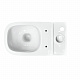 Унитаз-компакт Sanita Luxe Quadro Slim DM (тонкое сиденье дюропласт, микролифт) QDRSLCC01151022