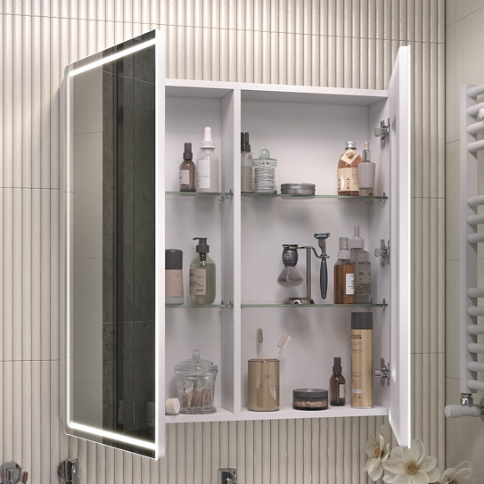 Шкаф навесной VIGO Geometry Classic 800 с зеркалом