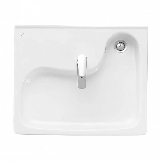 Раковина над стиральной машиной Santek Клио 60х51 с кронштейнами 1WH501770