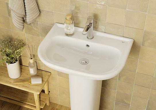 Раковина подвесная Roca Access 600x450, 1 отверстие ZRU9307610