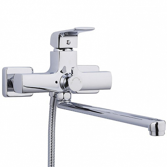 Смеситель для ванны Gappo G2250-8 латунь,  длинный поворотный излив