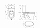 Унитаз-компакт Santek Алькор 1WH501835