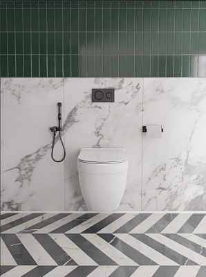 Унитаз подвесной безободковый Jaquar Solo SLS-WHT-6953BIUFSM