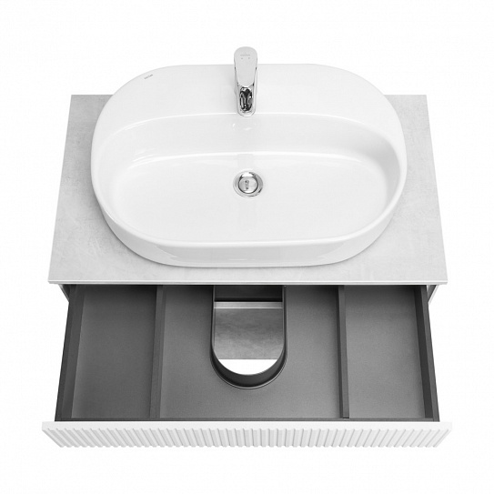 Тумба под накладную раковину AQUATON Марбл 80 1A276201MH4C0