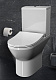 Унитаз компакт Vitra Integra Round Open-Back с сиденьем микролифт 9833B003-7206