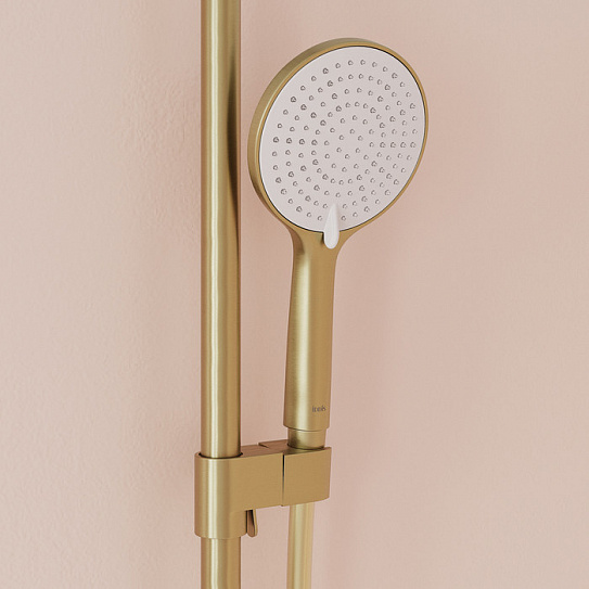 Душевая система с тропическим душем Iddis Aiger AIGMG3Fi06