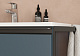 Тумба под раковину Roca Domi 80 2 ящика синий матовый ZRU9307868