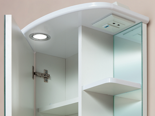 Шкаф-зеркало Onika Глория 60 см левое 206007