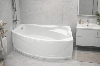 Ванна акриловая угловая Николь 170х102 BAS правая В00028