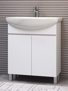 Тумба под раковину Vigo Wing 600-2-0 (под ум Балтика 60) tn WIN BAL60 2D белый