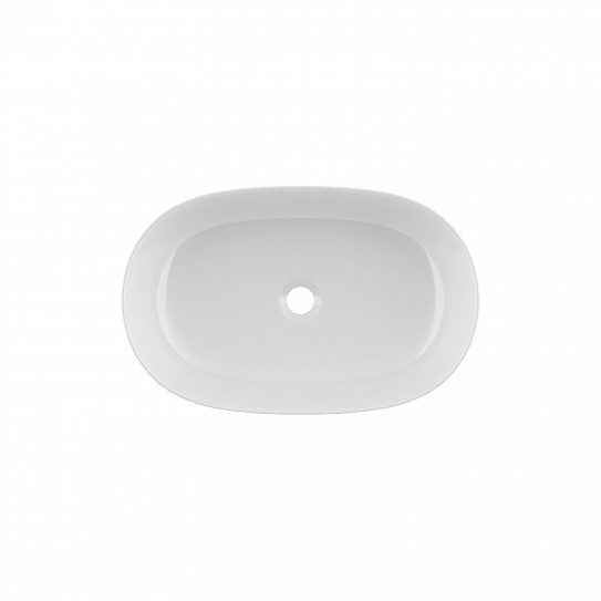 Умывальник накладной IDDIS Ray RAYWS13i27, белый глянцевый
