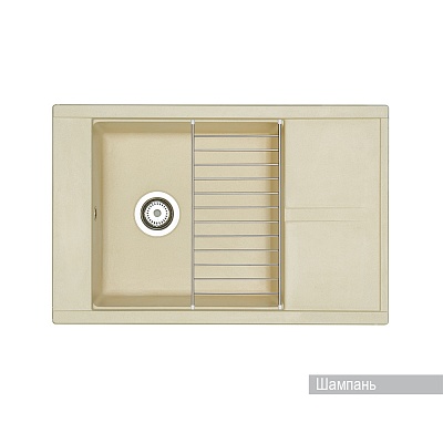 Мойка гранитная Акватон Делия 78  шампань 1A715132DE290