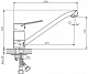 Смеситель для кухни с поворотным изливом RUSH Haiti HA1935-25