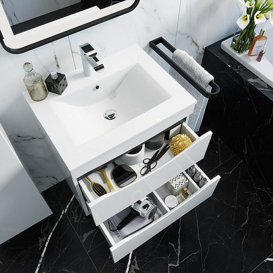 Тумба с раковиной 60 см Iddis Cloud 60 CLO60W0i95K